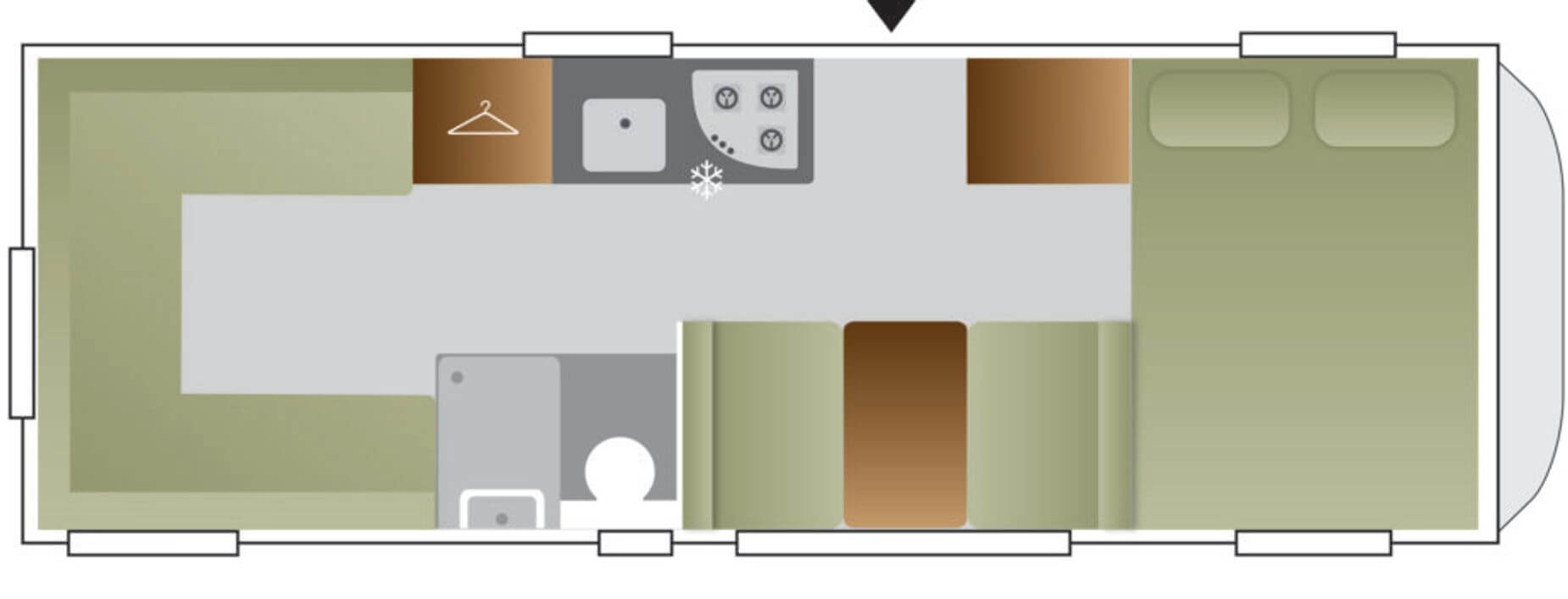 Inside layout of the auto roller 746