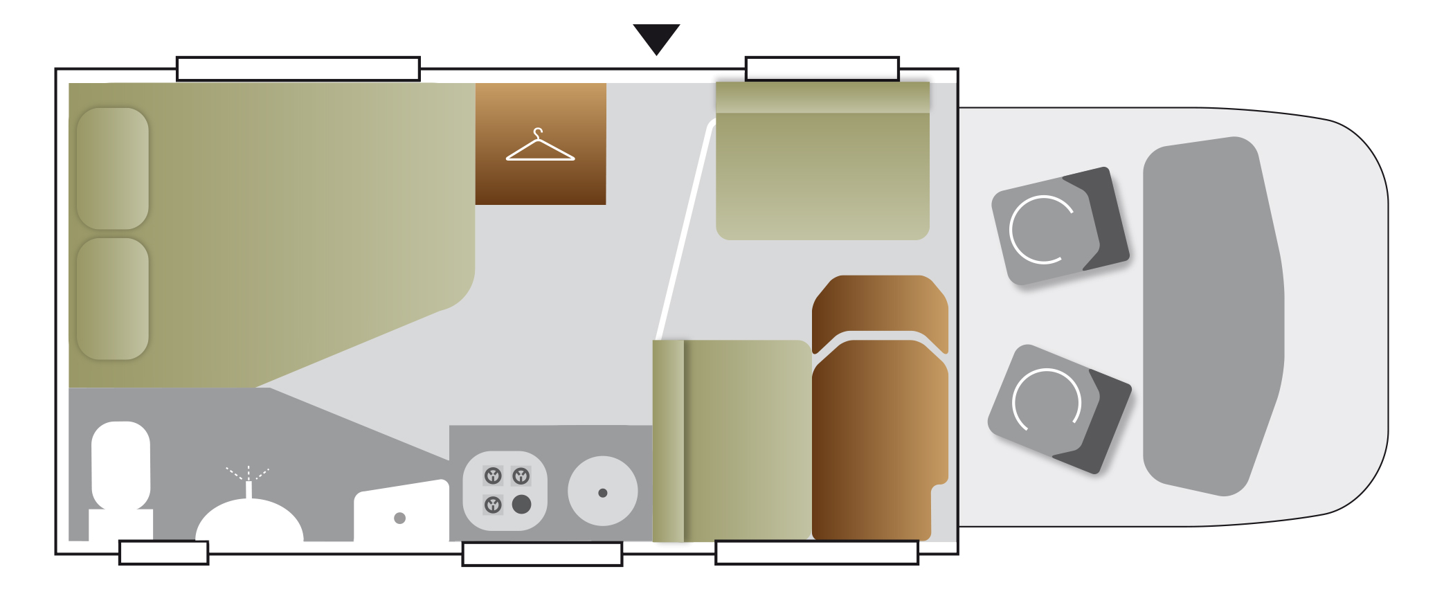 Edge 464 layout